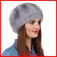 Норковый берет Звезда