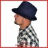 Мужская фетровая шляпа Федора 3